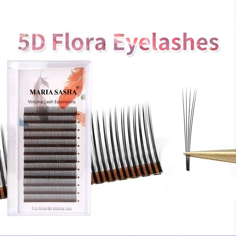 Eyelash Extension Wet Look - MARIA 5D Flora Lashes Easy Fan