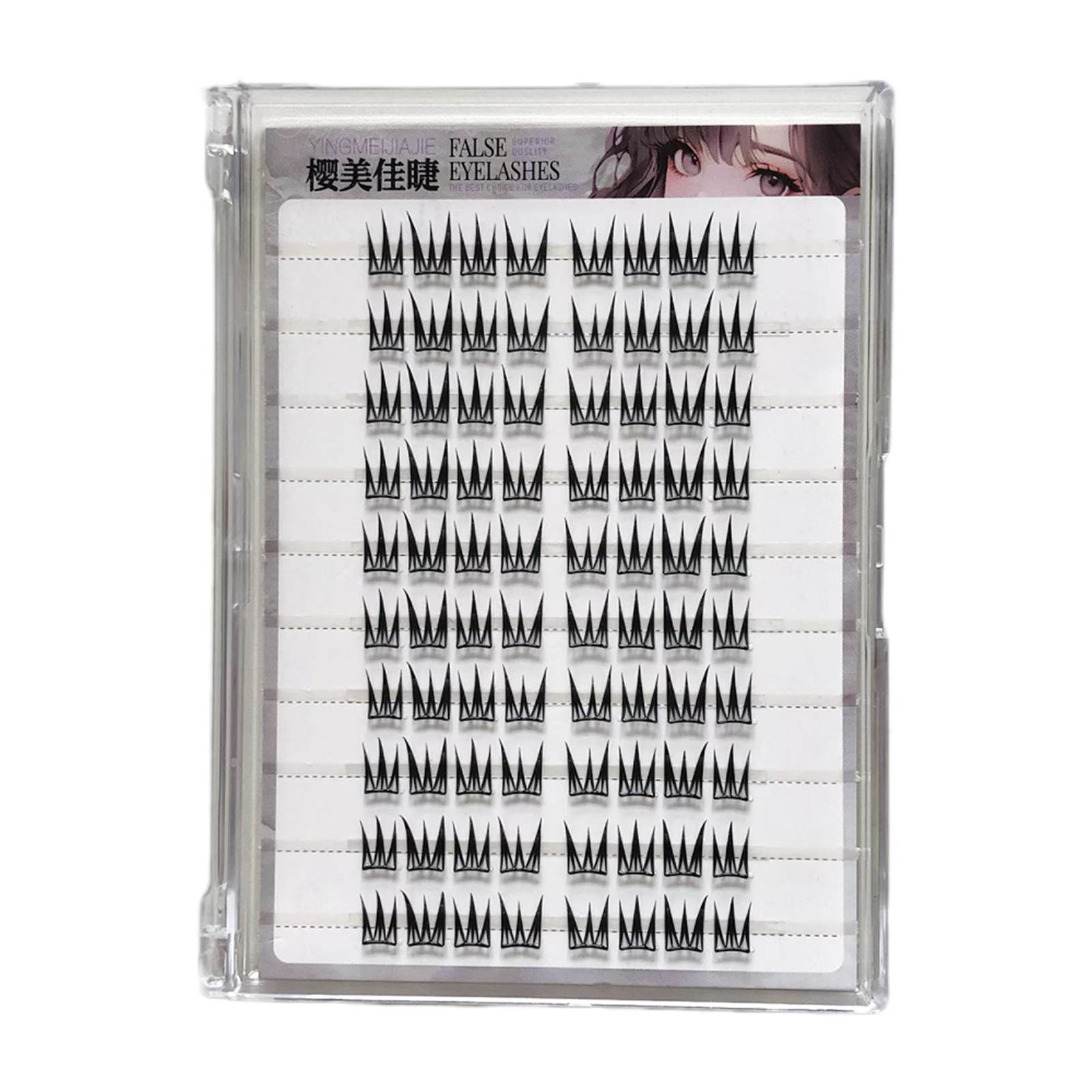 Eyelash Extension Doll Eye - New Doll False Eyelashes V-Shaped Cross