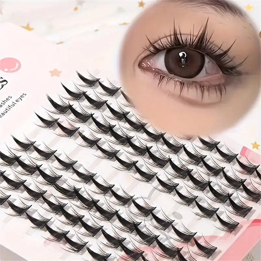 Eyelash Extension Doll Eye - Doll & Cat Eye Style Cluster