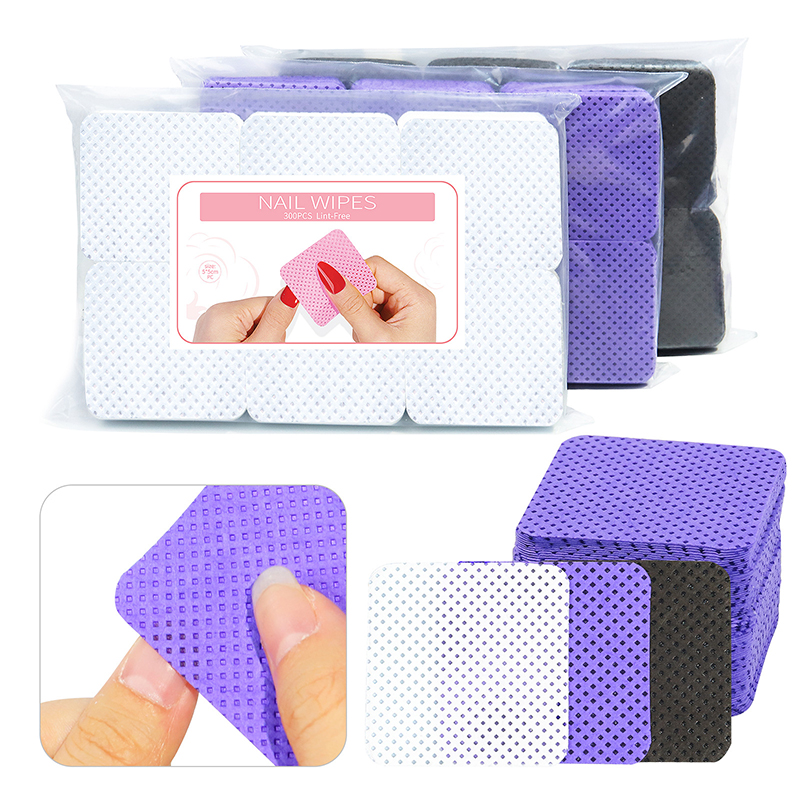 Eyelash Extension Glue - Lint Free Nail Wipes, 300 PCS