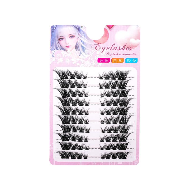 80 Single Clusters Skew Flying - Eyelash Extension Hybrid avaliação e preço