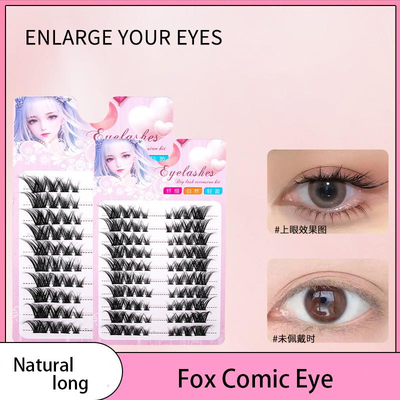 80 Single Clusters Skew Flying - Eyelash Extension Hybrid avaliação e preço