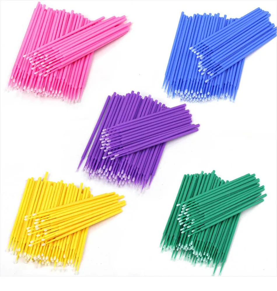 100Pcs/bag Disposable Eyelash  - Eyelash Extension Removal avaliação e preço