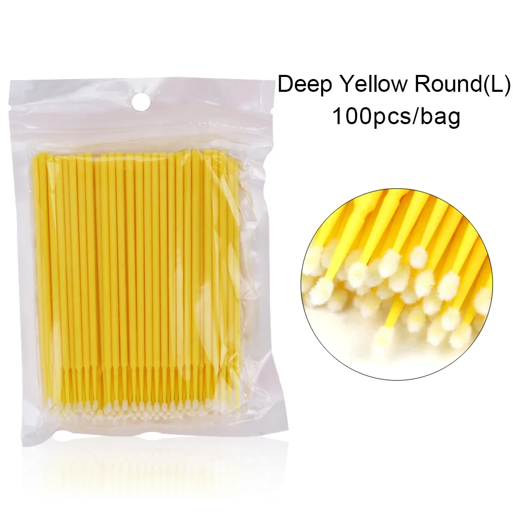 100Pcs/bag Disposable Eyelash  - Eyelash Extension Removal avaliação e preço