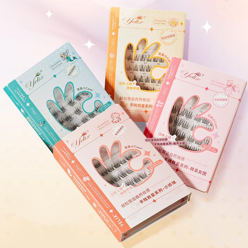 7 Rows Self-Adhesive Eyelashes - Eyelash Extension Individual avaliação e preço