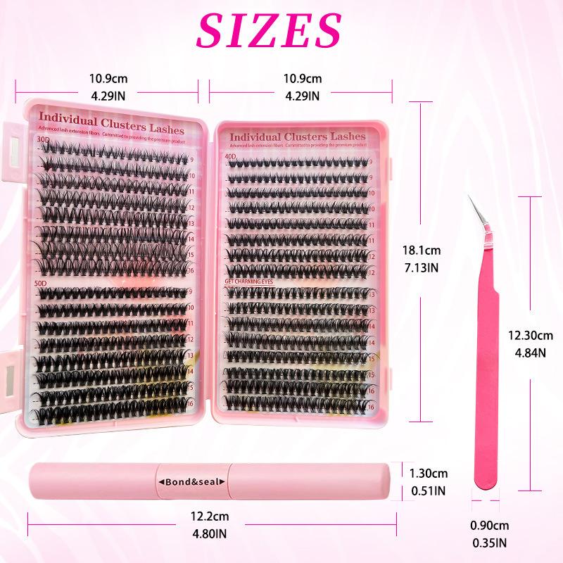 Natural Cluster Feather Lash K - Eyelash Extension Glue avaliação e preço
