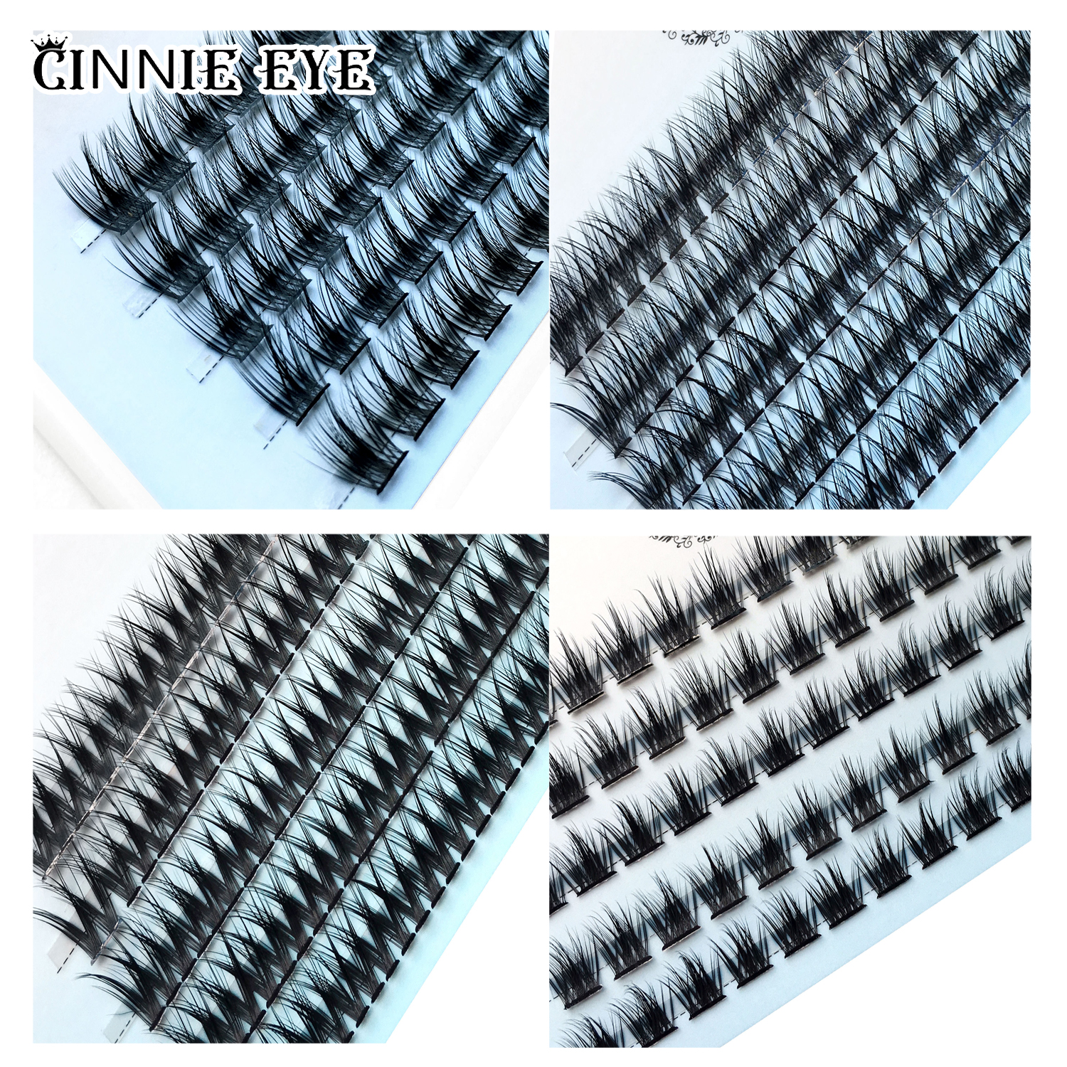 New 100 Cluster Bundles DIY In - Eyelash Extension Doll Eye avaliação e preço