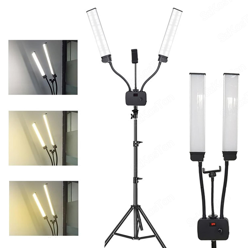45W Flexible Double Arms LED F - Eyelash Extension Videos avaliação e preço