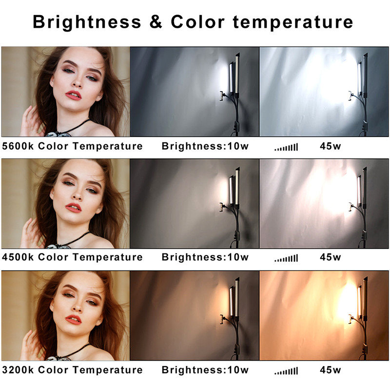 45W Flexible Double Arms LED F - Eyelash Extension Videos avaliação e preço