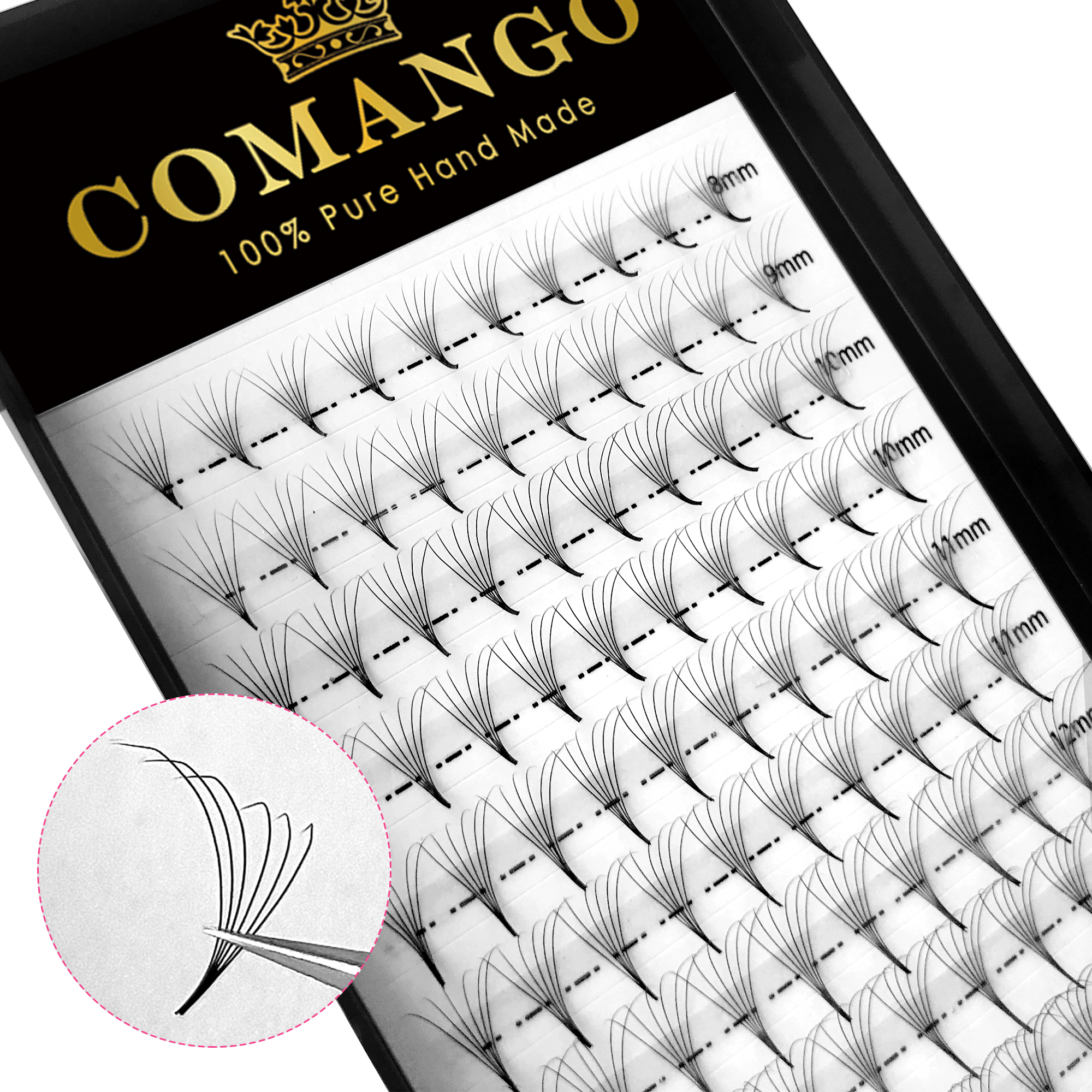 CoMango Hybrid Pointy Base Pre - Eyelash Extension Hybrid avaliação e preço