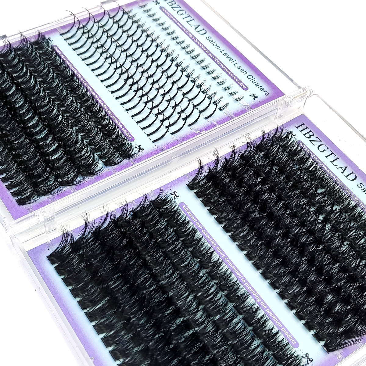 New 24Rows 60D-180D Lash Spike - Eyelash Extension Wet Look avaliação e preço