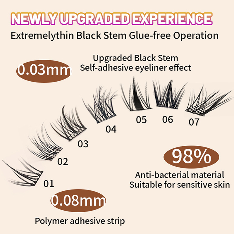 100-160Cluster Eyelash Extensi - Eyelash Extension No 10 avaliação e preço