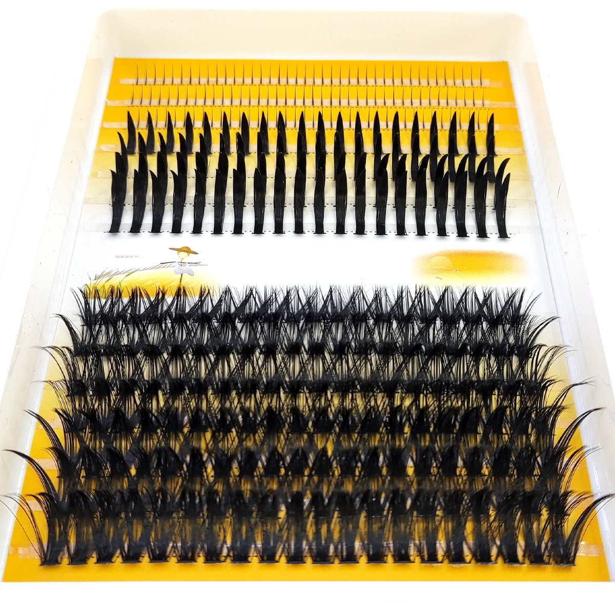 HBZGTLAD 60D-120D eyelash clus - Eyelash Extension Doll Eye avaliação e preço
