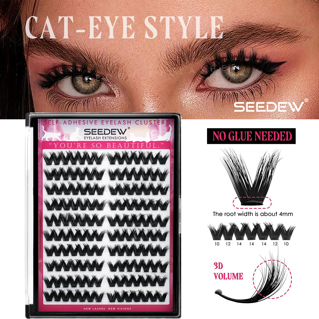 SEEDEW 3D V-shaped Thick False - Eyelash Extension Glue avaliação e preço
