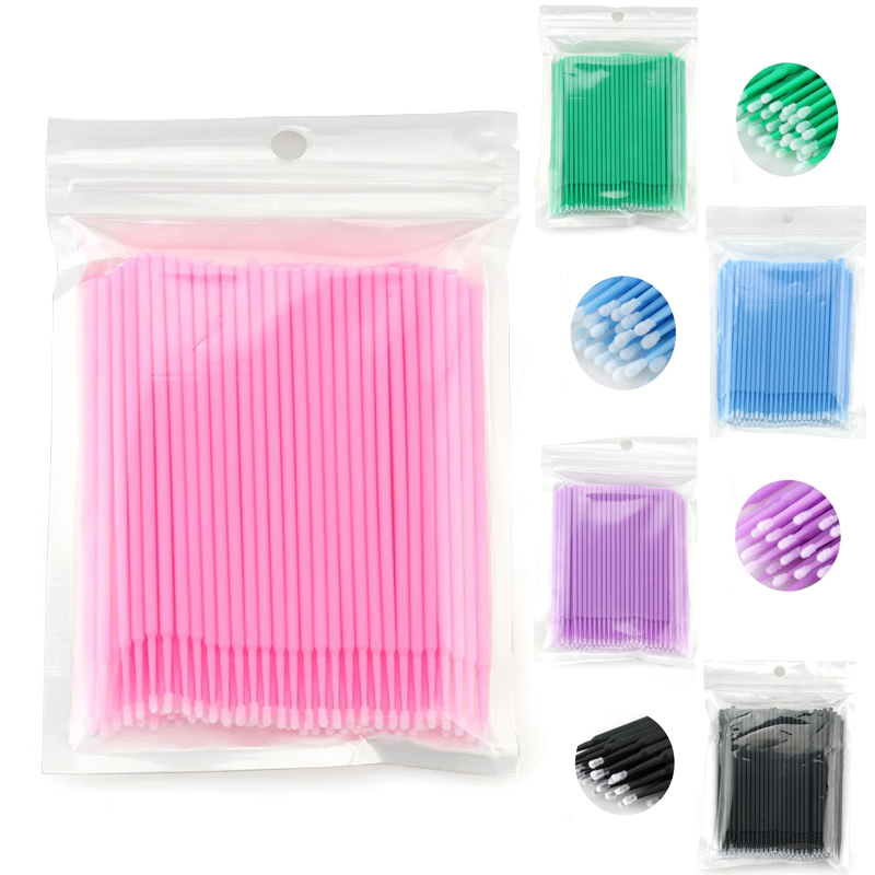 50/100PCS Disposable Micro Bru - Eyelash Extension Removal avaliação e preço