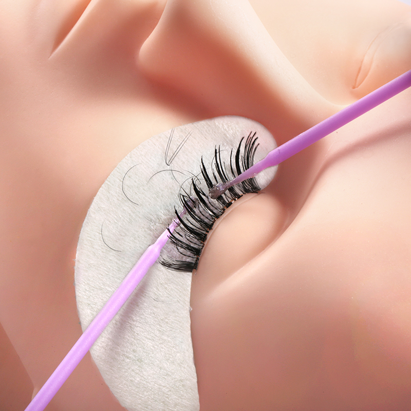50/100PCS Disposable Micro Bru - Eyelash Extension Removal avaliação e preço