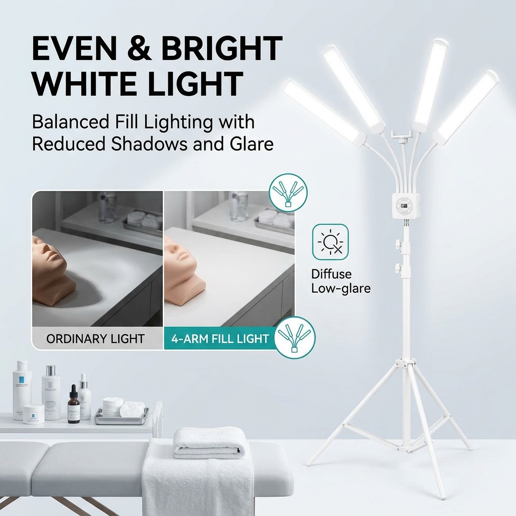 65W Eyelash Extension Lamp 4-A - Eyelash Extension Videos avaliação e preço