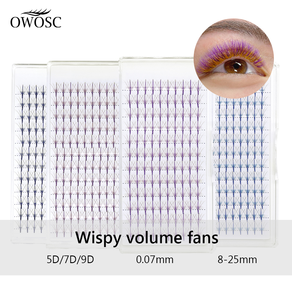 OWOSC New 5D Premade Fans Wisp - Eyelash Extension Hybrid avaliação e preço