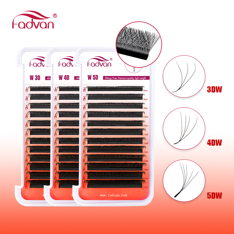 FADVAN 8-12/8-14mm Eyelashes W - Eyelash Extension Hybrid avaliação e preço