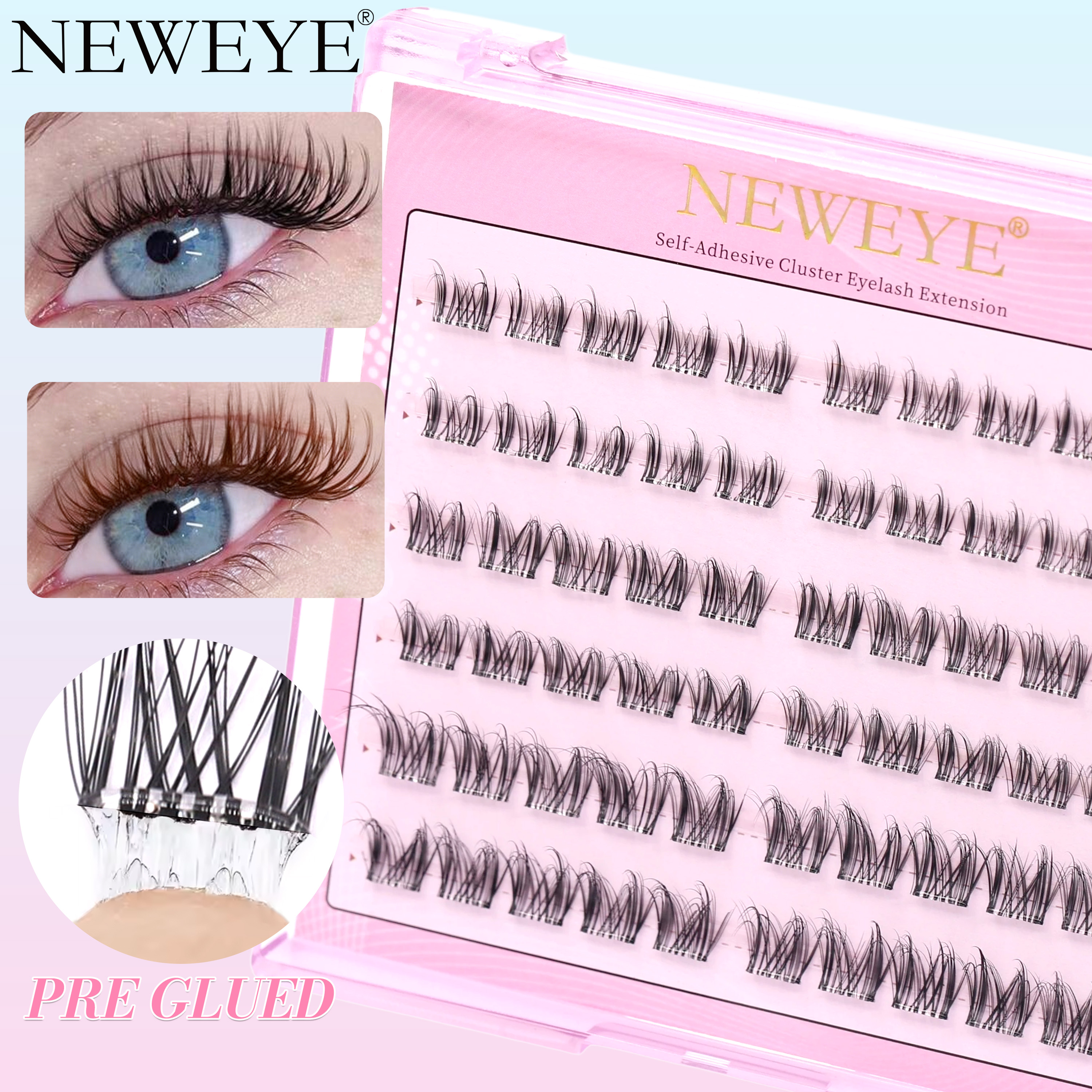 NE Series NE05 New Packing 6Ro - Eyelash Extension No 10 avaliação e preço