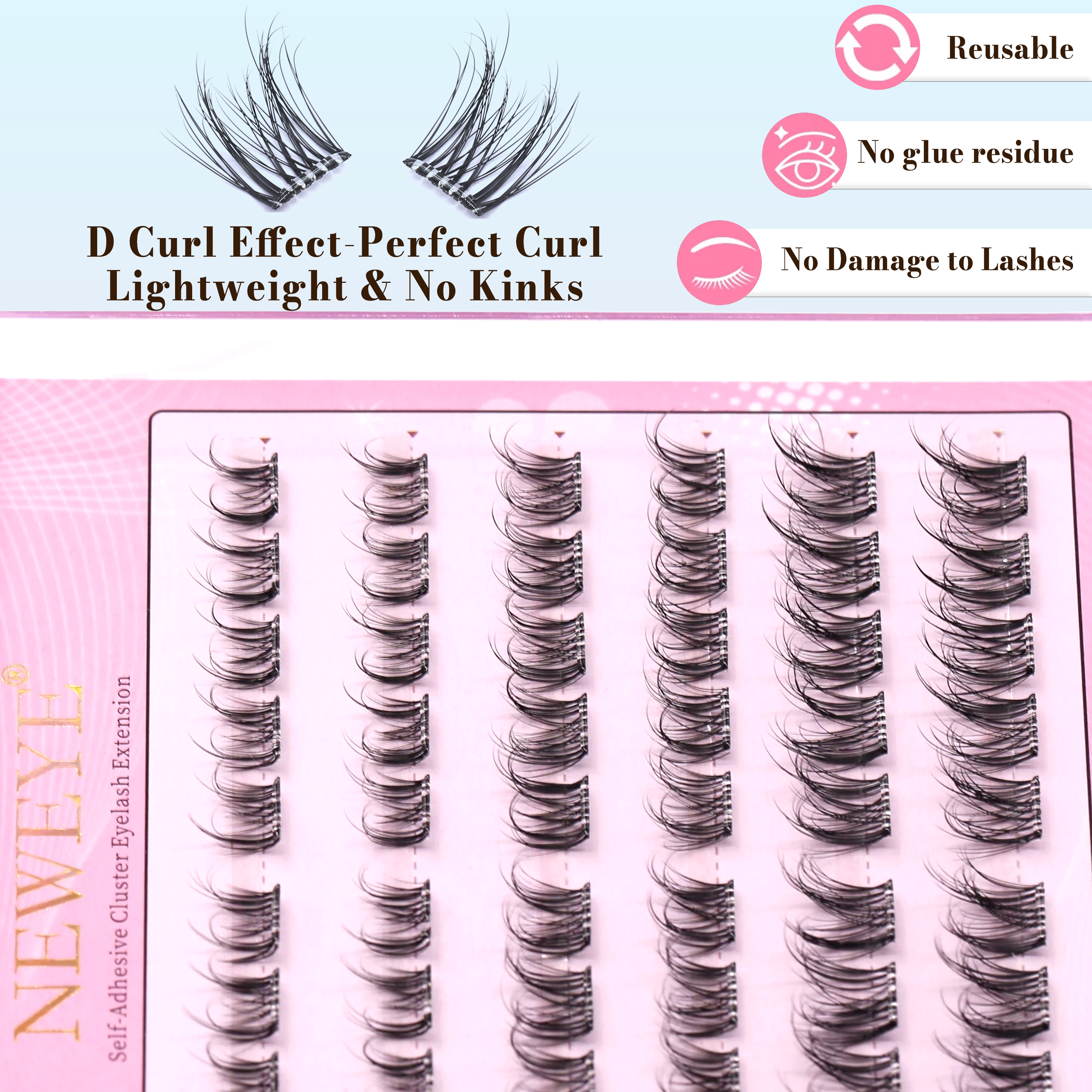 NE Series NE05 New Packing 6Ro - Eyelash Extension No 10 avaliação e preço