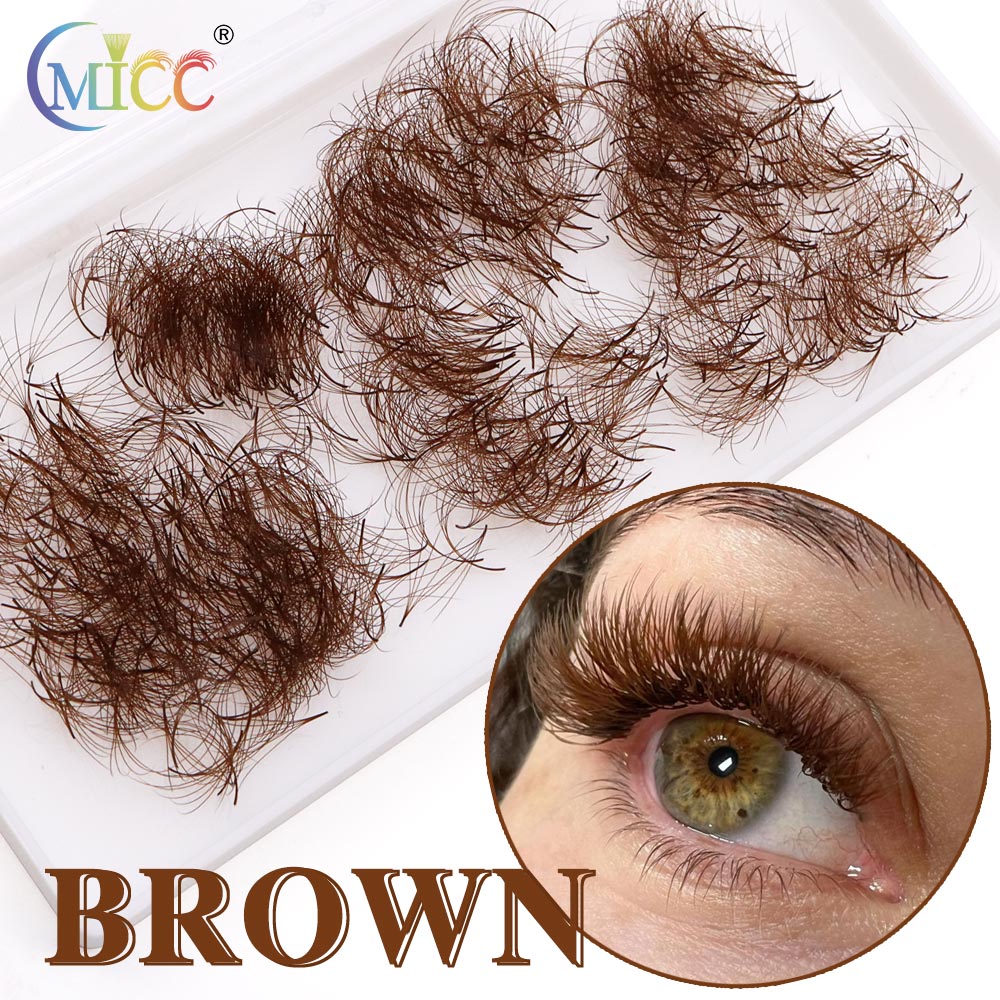 1000 Fans PBT Hybrid Brown Pre - Eyelash Extension Hybrid avaliação e preço