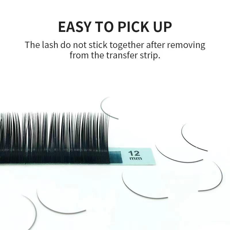 NATUHANA 16Rows C cc D dd Natu - Eyelash Extension Wet Look avaliação e preço