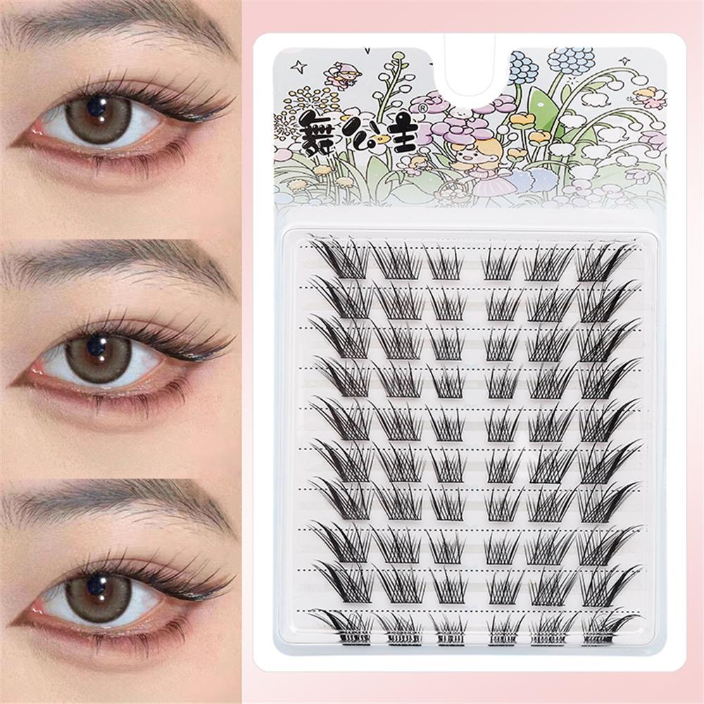 60/100Pcs Natural Fairy Lash C - Eyelash Extension Wet Look avaliação e preço