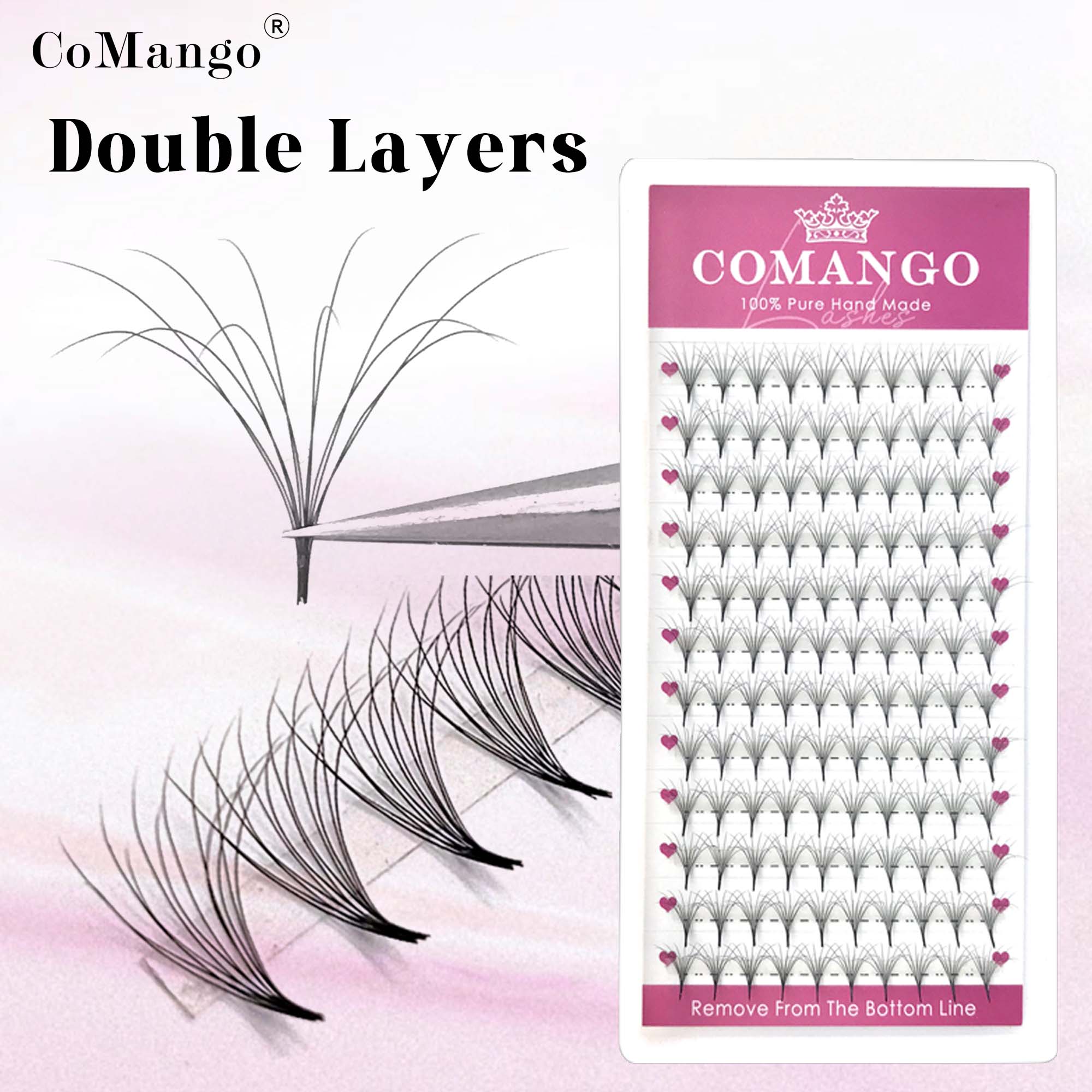 CoMango Double-Layer Fluffy Pr - Eyelash Extension Hybrid avaliação e preço