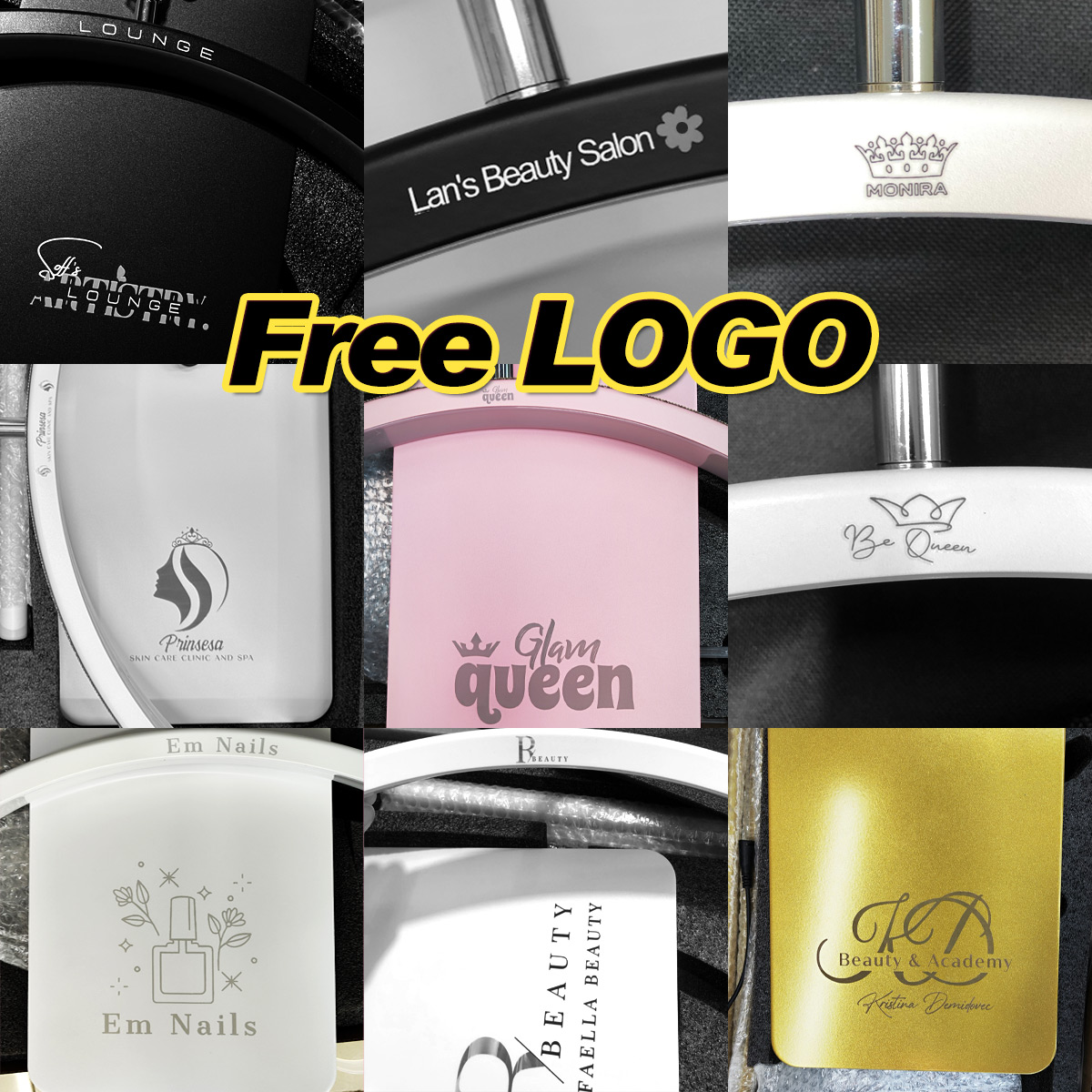 Free LOGO Half Moon Light Lash - Eyelash Extension No 10 avaliação e preço