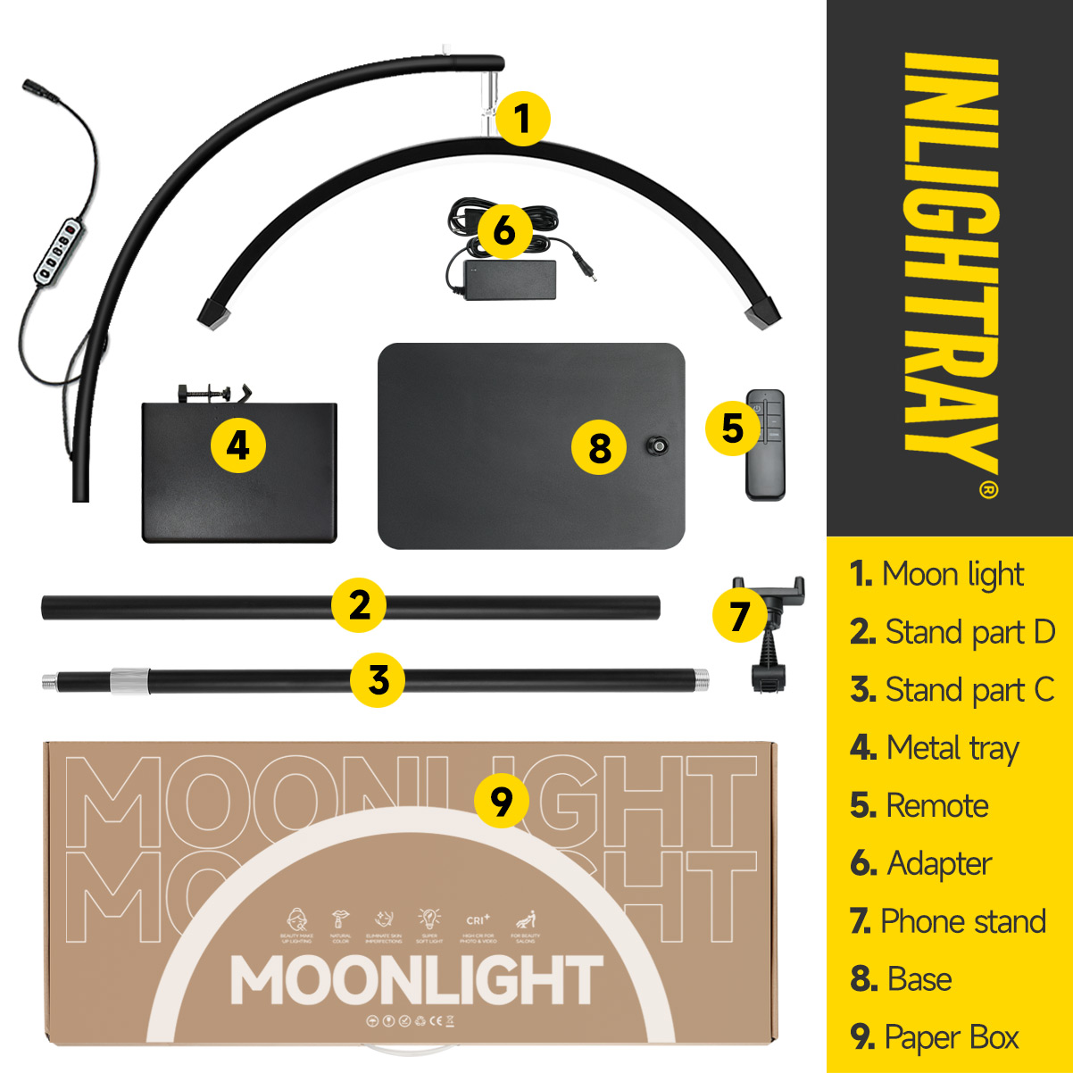 Free LOGO Half Moon Light Lash - Eyelash Extension No 10 avaliação e preço