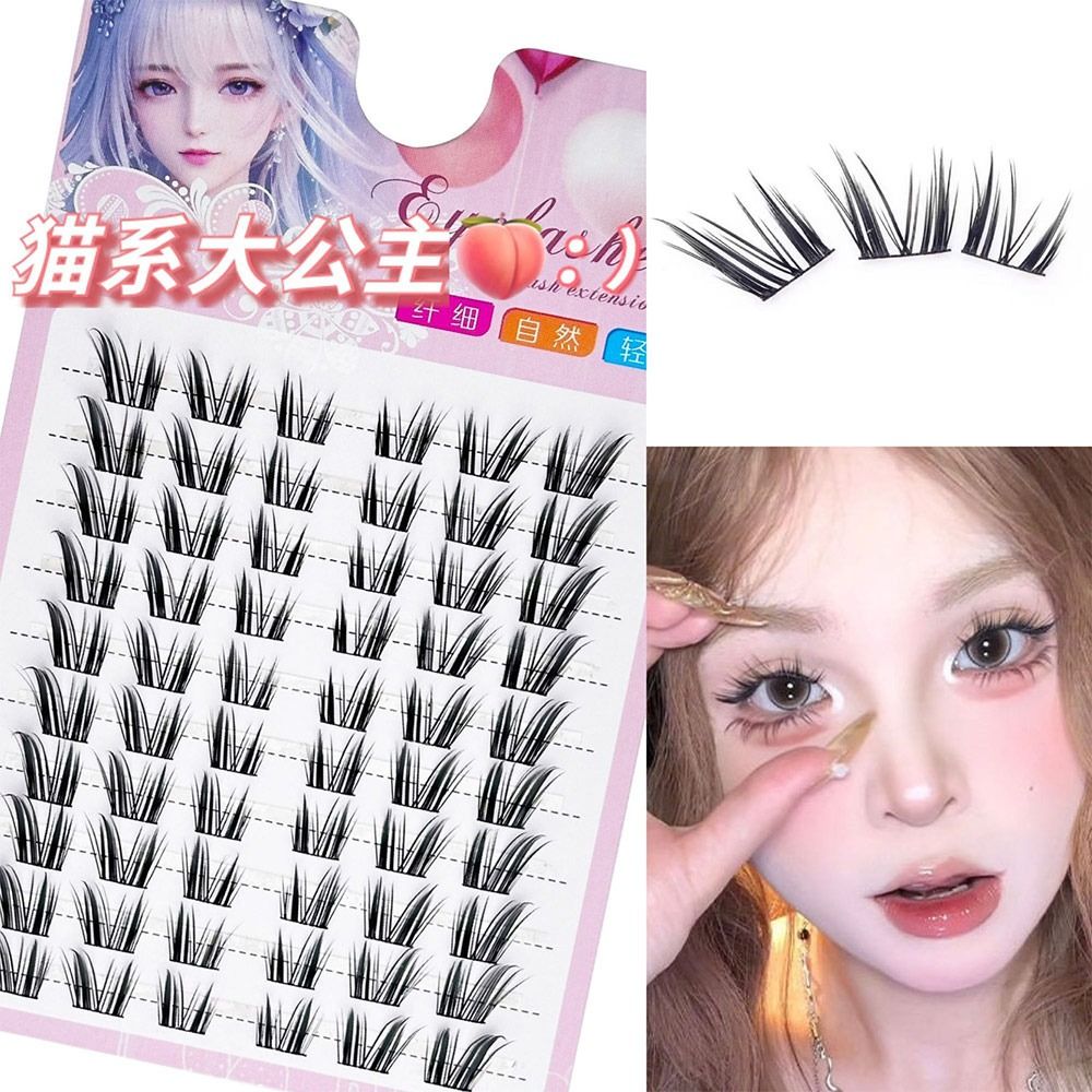 Reusable Cat Eye Fairy Lash Cl - Eyelash Extension Wet Look avaliação e preço