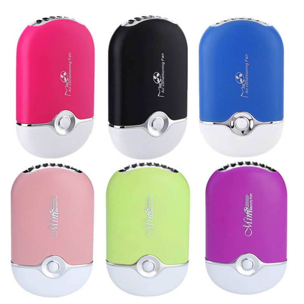 Portable Mini Air Cooling Fan  - Eyelash Extension No 10 avaliação e preço