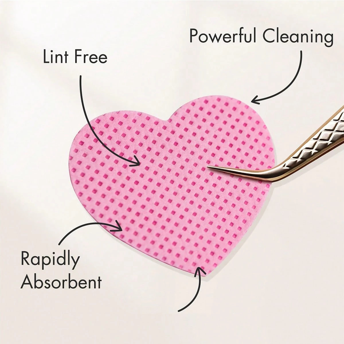 LINMANDA 200 Pieces of Lint-Fr - Eyelash Extension Removal avaliação e preço