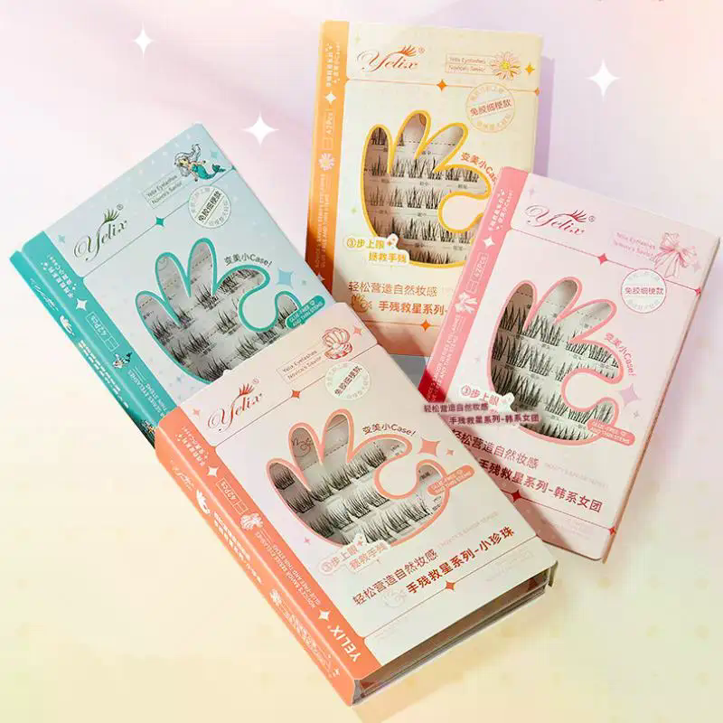 7 Rows Self-Adhesive Eyelashes - Eyelash Extension Individual avaliação e preço