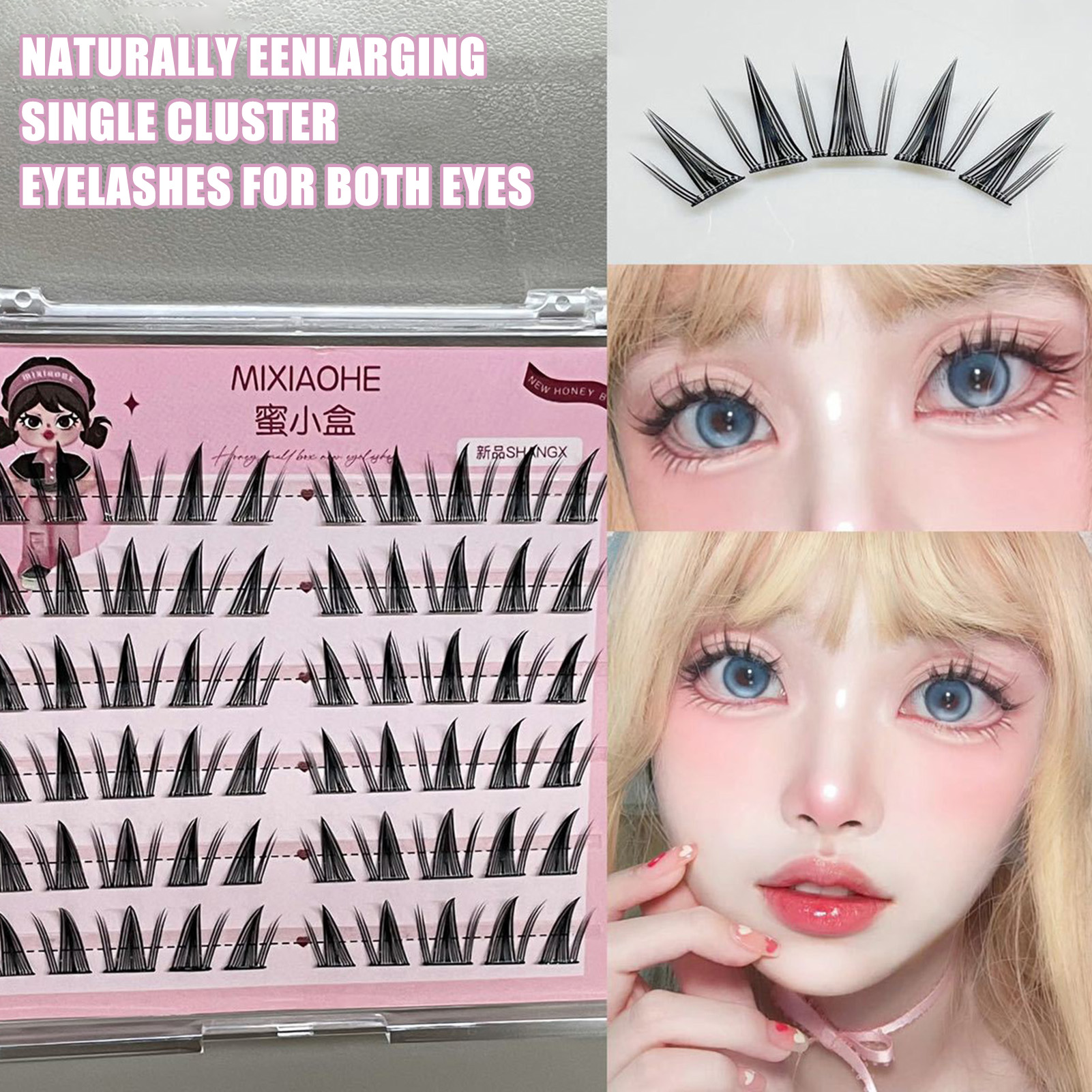 Self-adhesive Manga False Eyel - Eyelash Extension Doll Eye avaliação e preço