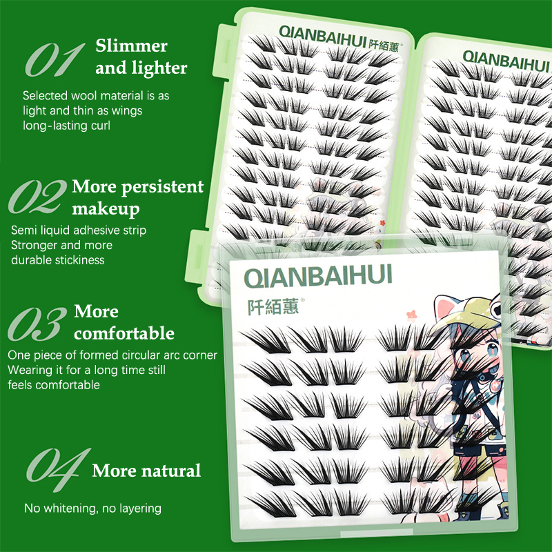 6/28 Rows Large Capacity Taper - Eyelash Extension Individual avaliação e preço