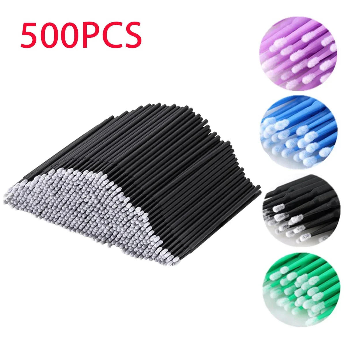 500/1000PCS Eyelashes Microbru - Eyelash Extension Removal avaliação e preço