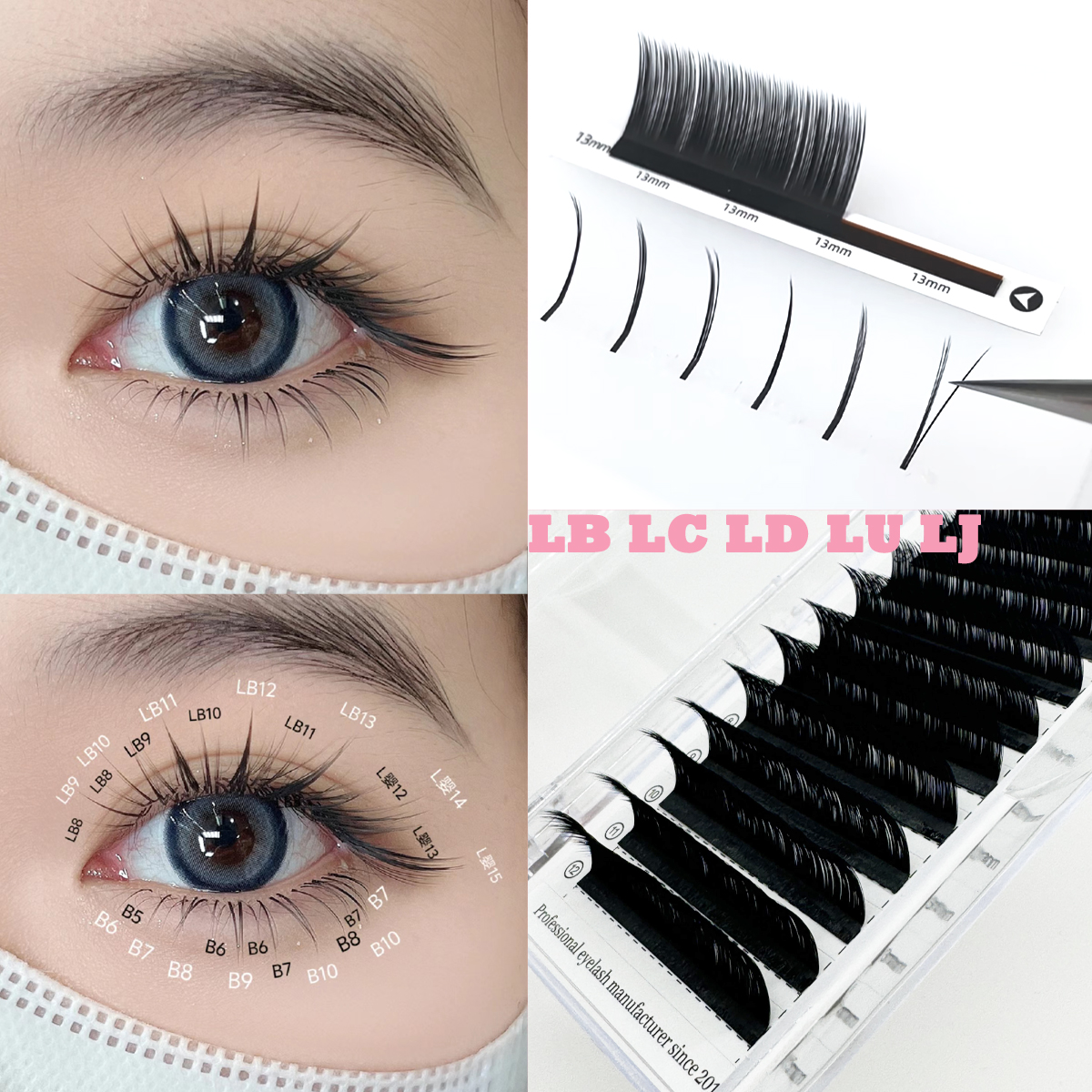 Camellia False Eyelashes 0.05  - Eyelash Extension Wet Look avaliação e preço