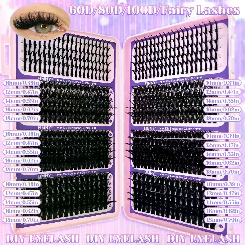 Lashes Cluster DIY Lash Extens - Eyelash Extension Individual avaliação e preço