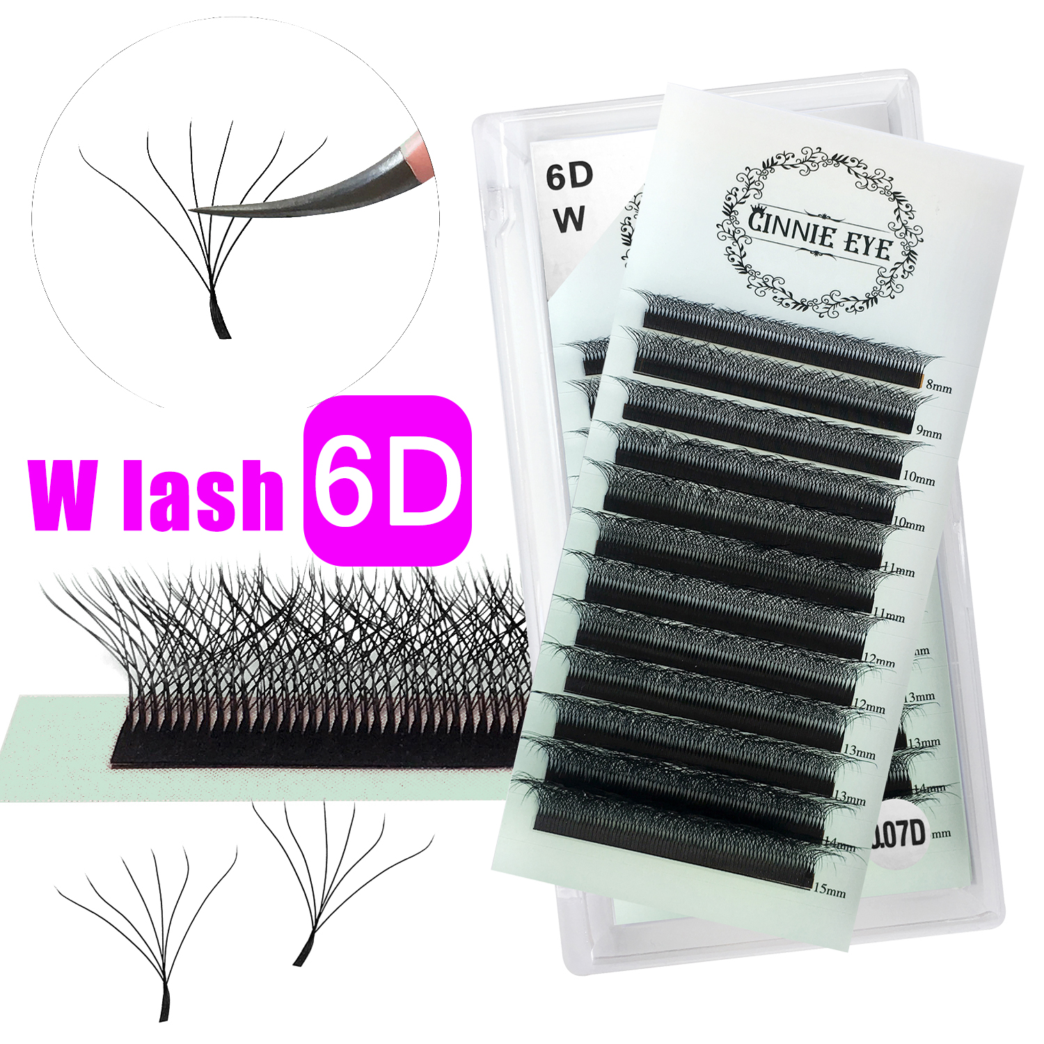 Cilios W 6D W Eyelashes Extens - Eyelash Extension Doll Eye avaliação e preço