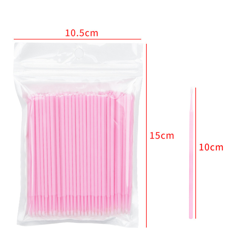 500/1000PCS Micro Brushes Eyel - Eyelash Extension Removal avaliação e preço