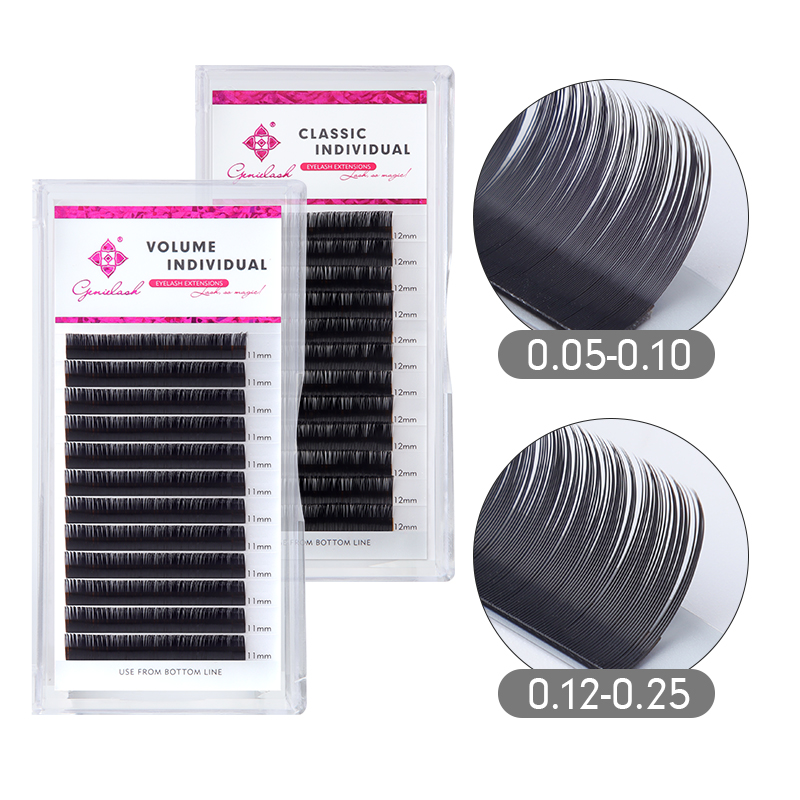 Genielash 0.07-0.25 Extension  - Eyelash Extension Hybrid avaliação e preço