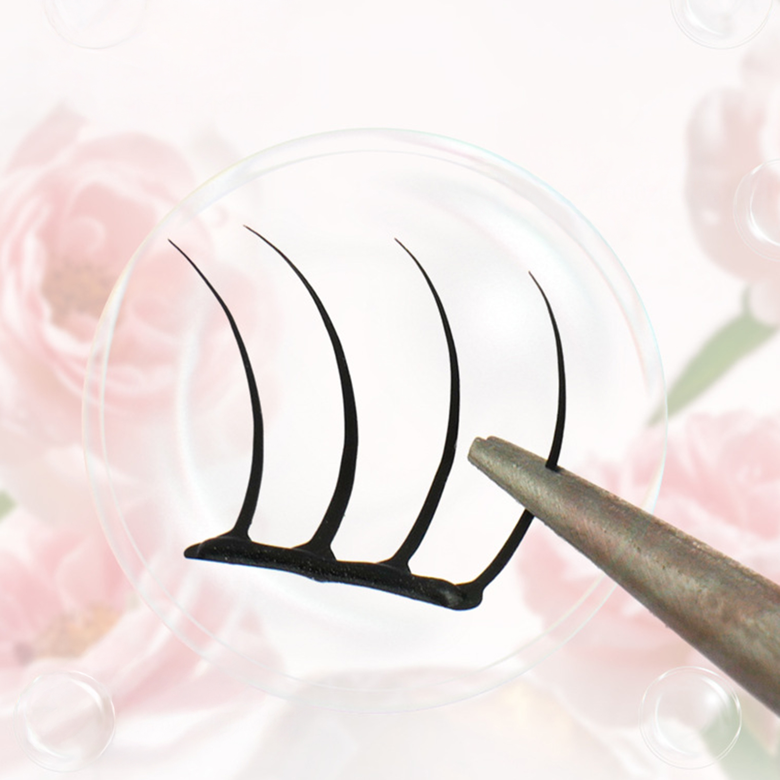 10 Rows False Eyelashes No Glu - Eyelash Extension No 10 avaliação e preço