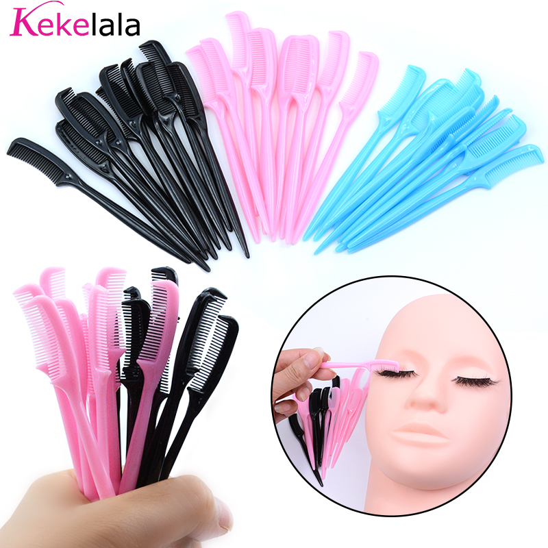 10Pcs Mini Eyelash Combs Small - Eyelash Extension Doll Eye avaliação e preço