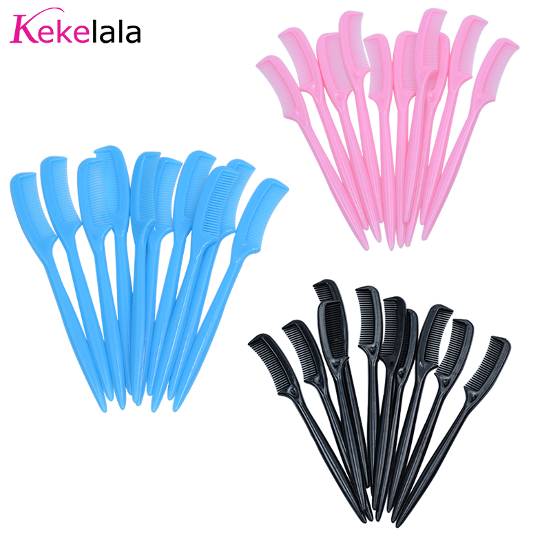 10Pcs Mini Eyelash Combs Small - Eyelash Extension Doll Eye avaliação e preço
