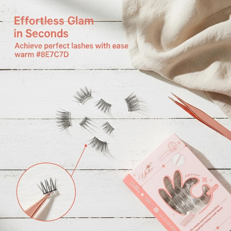 7 Rows Self-Adhesive Eyelashes - Eyelash Extension Individual avaliação e preço