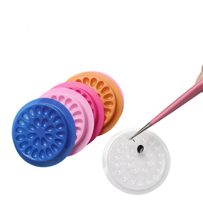 100pcs Eyelash Glue Holder Eye - Eyelash Extension Repair avaliação e preço