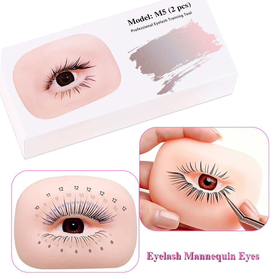 3 Layers Lashes Eyes Model Eye - Eyelash Extension Doll Eye avaliação e preço