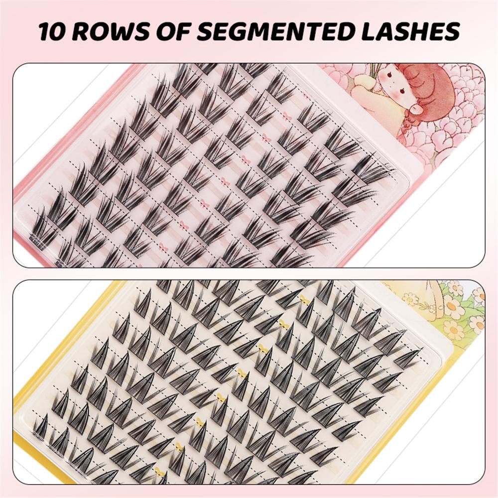 60/100Pcs Natural Fairy Lash C - Eyelash Extension Wet Look avaliação e preço